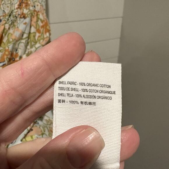 Cleobella | Midi Dress Zoe Floral Sleeveless Smocked Scoop Neck - Size Medium - Picture 10 of 11